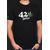 Футболка черная "42", размер М, Фасовка: 1