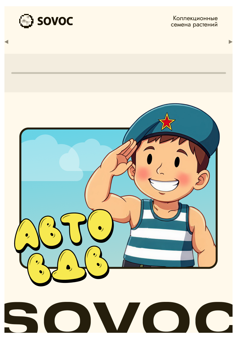 Авто ВДВ, Фасовка: 3