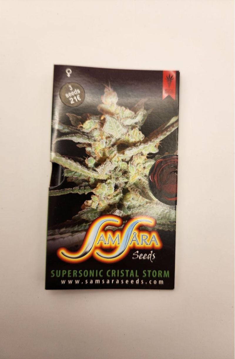 Supersonic Cristal Storm Samsara, Фасовка: 3