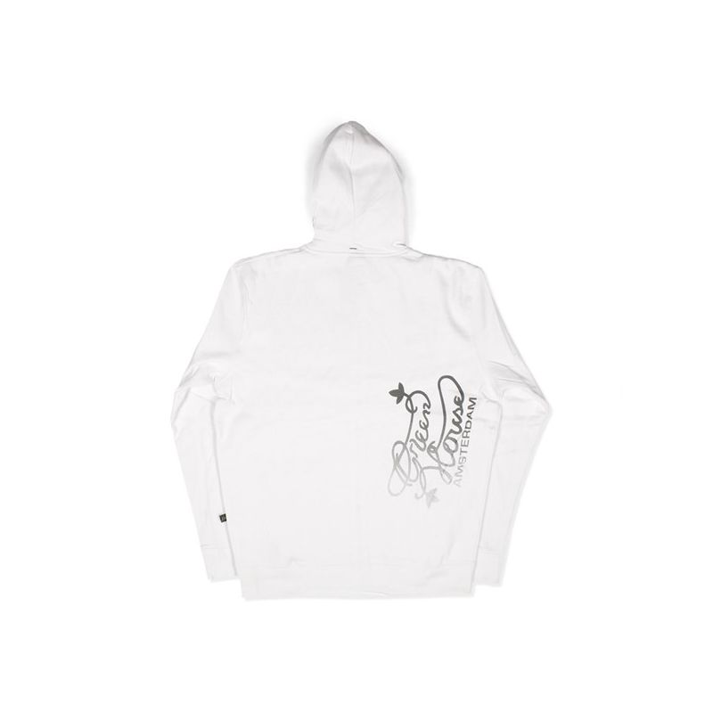 Толстовка на молнии мужская, белая / GHS - Logo, размер М, Фасовка: 1, изображение 2